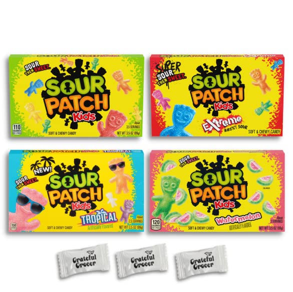 Sour Patch Kids Sour Candy Variety Pack Original