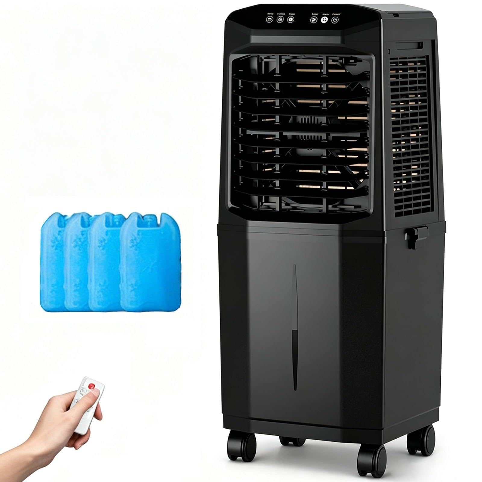 Swamp Cooler, Evaporative Air Cooler, Windowless Portable Air Conditioner