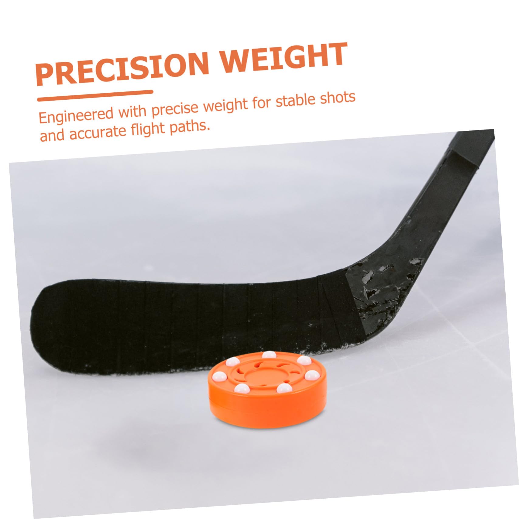 3 Piezas Bolas de Roller Hockey para Entrenamiento y Práctica Fácil de Agarrar Deslizamiento para Interior y Exterior