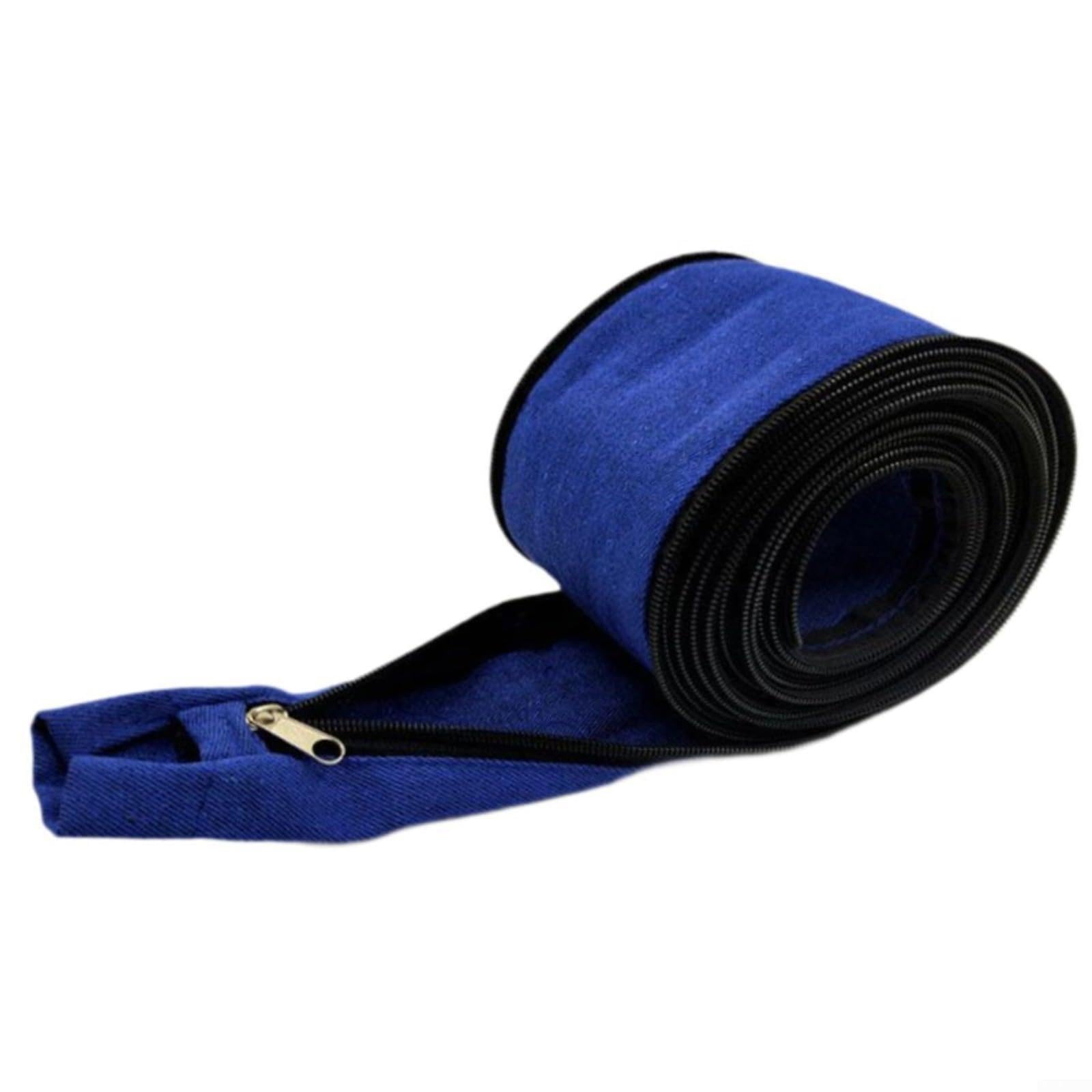 Funda para manguera de soldadura azul en tela ignífuga antiestática de hasta 15m