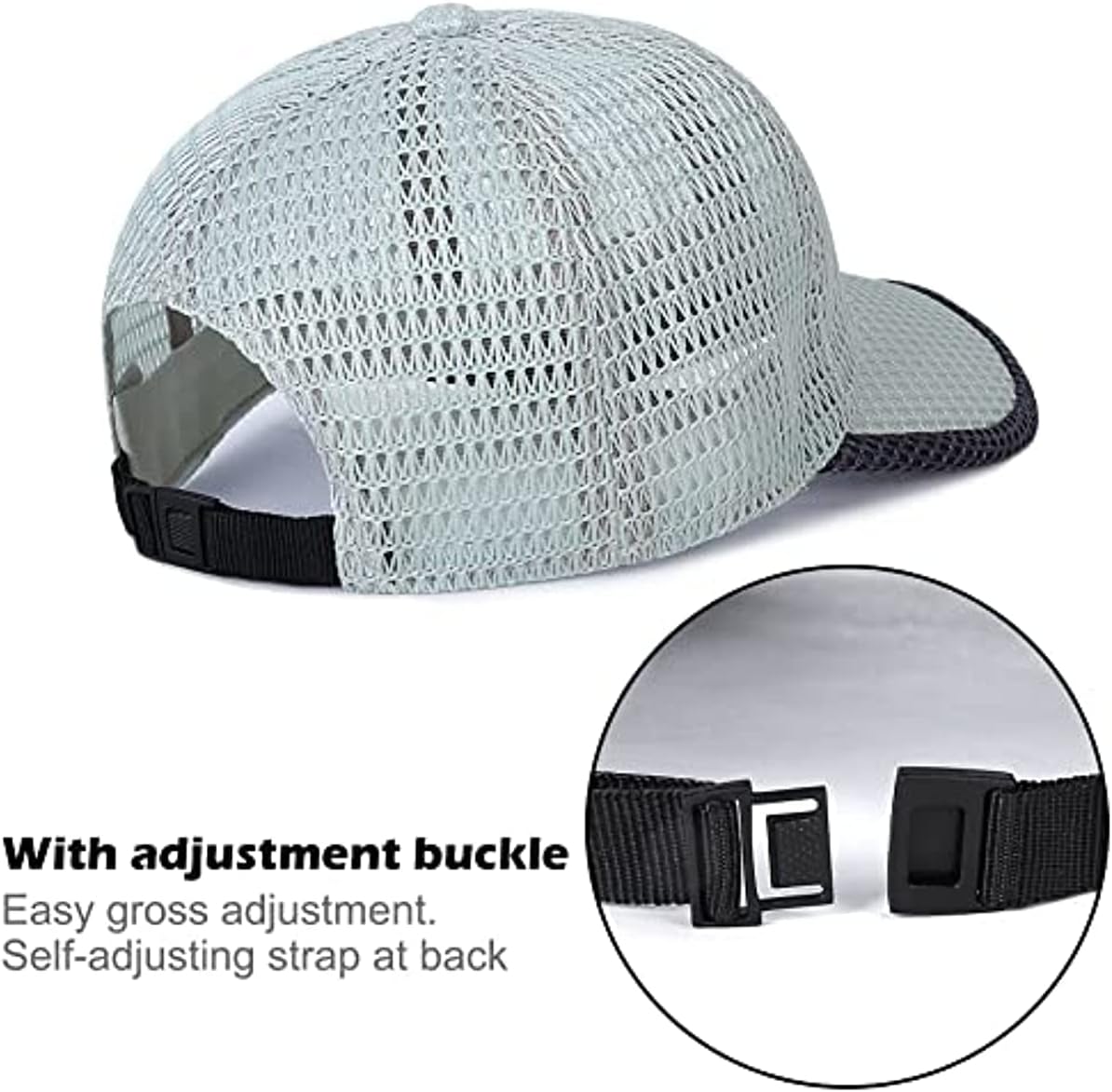 stablerice 4/6 Pieces Men's Mesh Flat Cap Breathable Summer Newsboy Hat for Men Ivy Cap Cabbie Flat Cap Boinas para Hombre - Image 4