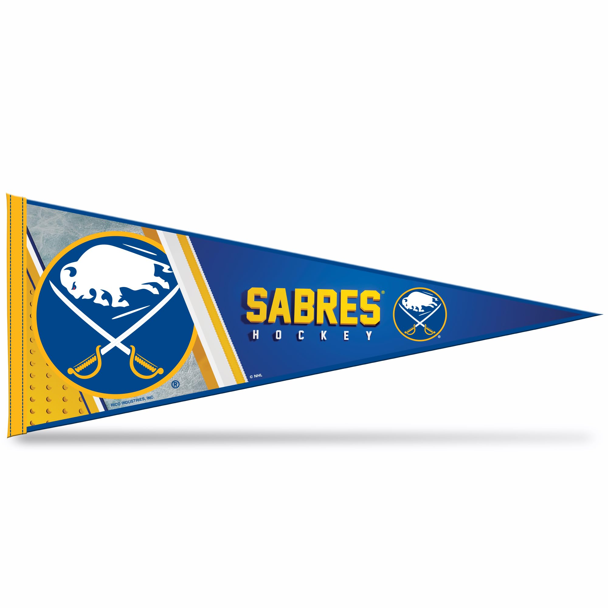 Rico Industries NHL Hockey 12" x 30" Felt Wall Décor Pennant - Great for Home/Bed Room/Man Cave Décor