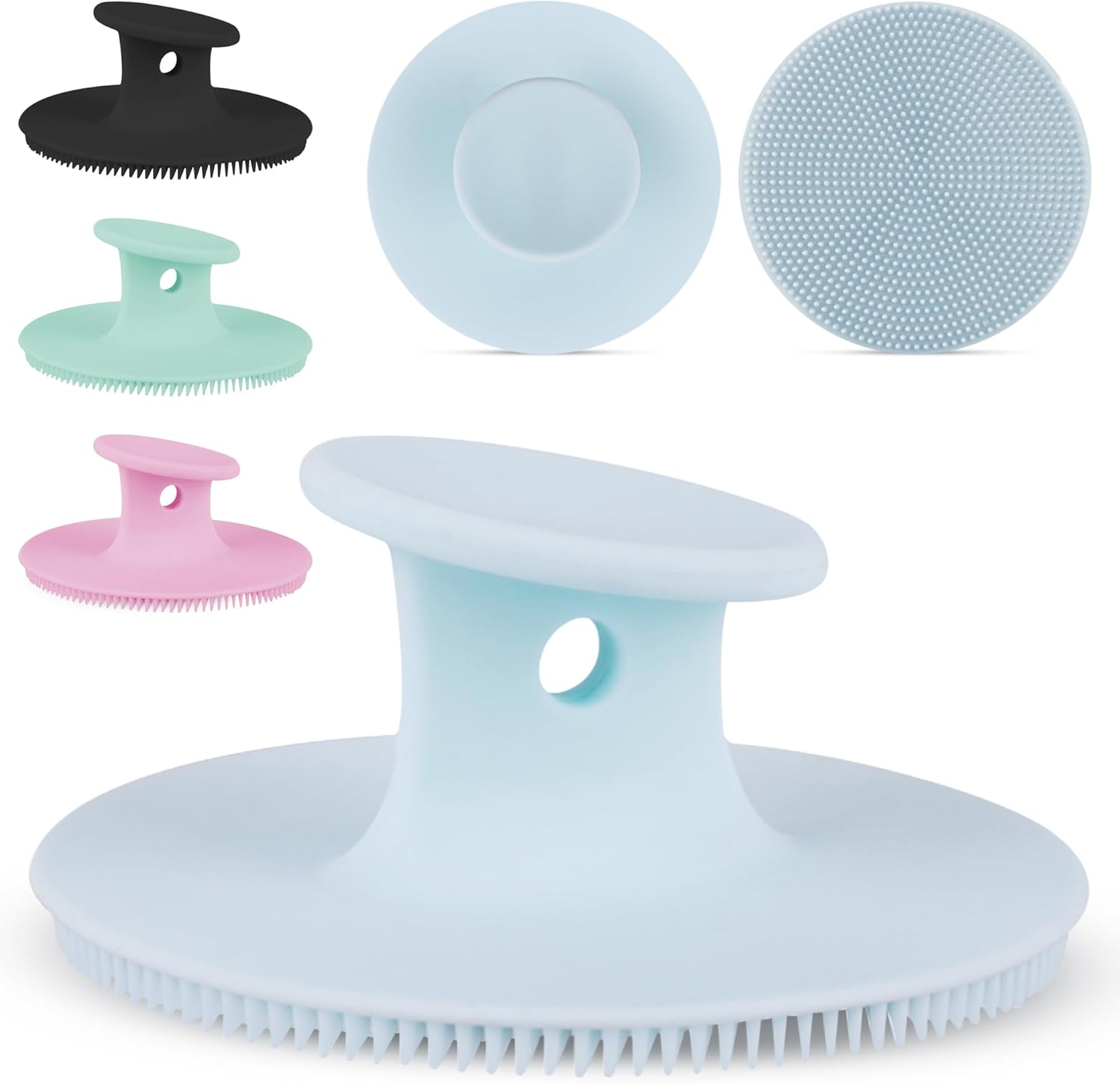 4 PCS Face Scrubber – Premium Silicone Brush and Face Exfoliator Scrubber for Deep Cleansing, Facial Exfoliating, and Pore Cleaning; Ideal Brush for Women and Men, Skin Care Essential 4 PCS Face Scrubber – Premium Silicone Brush and Face Exfoliator Scrubber for Deep Cleansing, Facial Exfoliating, and Pore Cleaning; Ideal Brush for Women and Men, Skin Care Essential