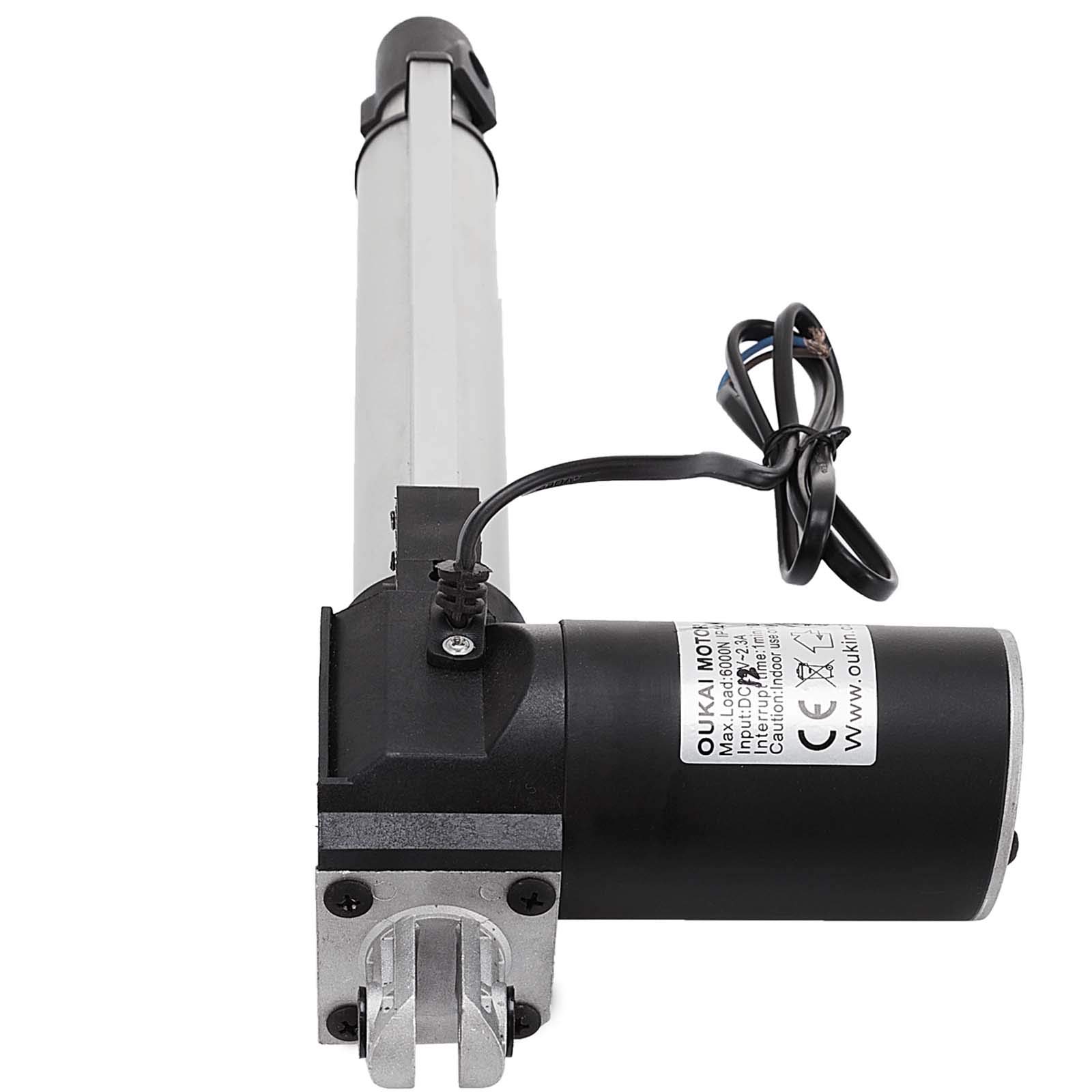 Hopopular 6000N/1320LB Linear Actuator Linear Actuator Stroke DC 12V