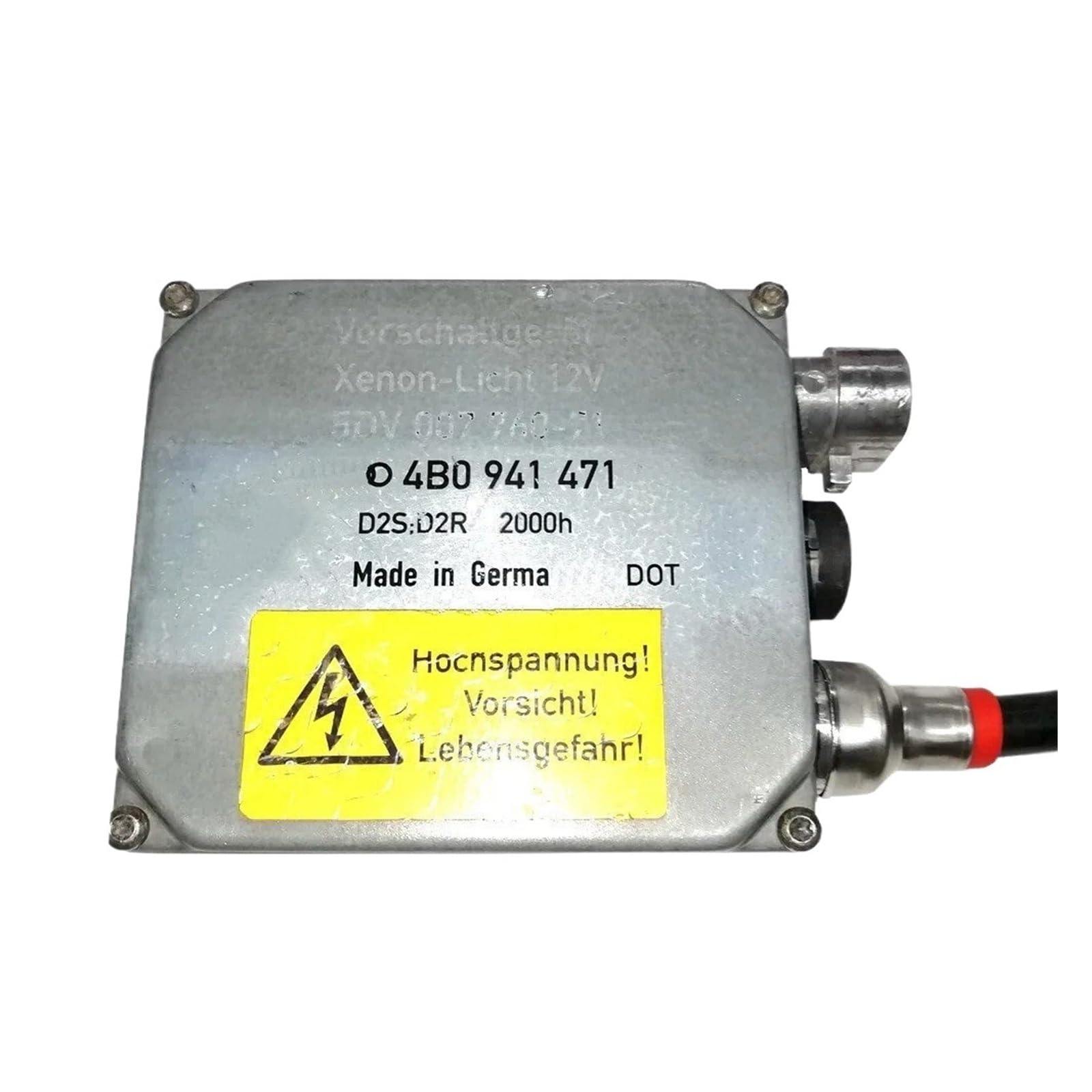 Xenon Ballast Hid 5DV00776015 5DV00776071 4B0941471 Módulo Control Faros Balasto Xenón para D2S D2R Y H7 H8 H9 H11 9005 9006(D2S D2R Socket X1PCS)