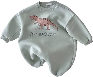 Macacão para bebê recém-nascido menino bebê recém-nascido roupas meninas meninos roupas dinossauro impressão