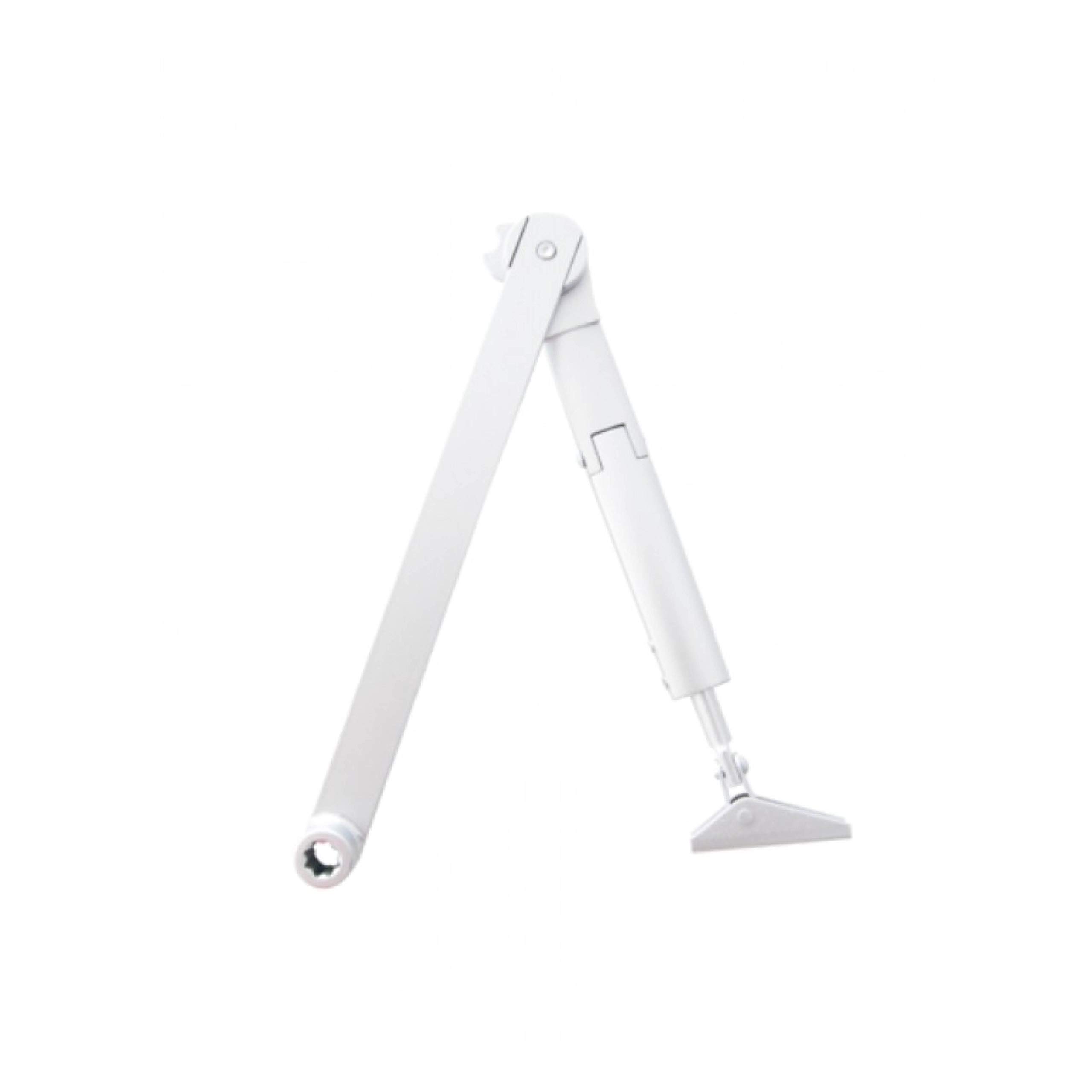 Tesa Assa Abloy DCL141-9016 Articulated Arm for DC140 Doors for White Doors with Retention Arm DC140, Con Retención