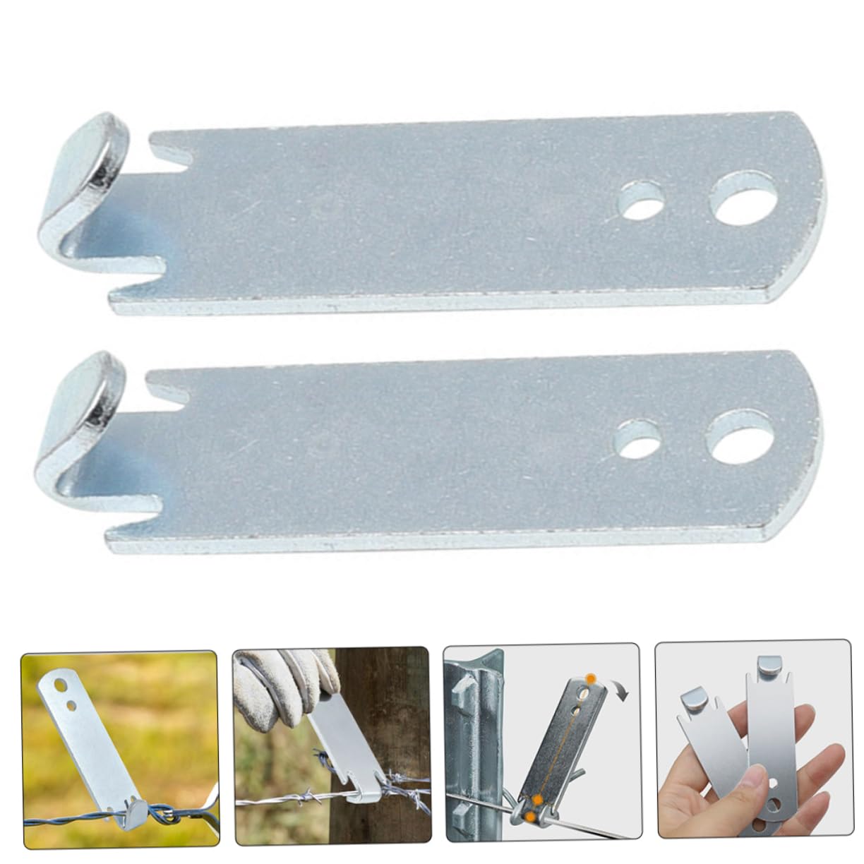 SUPVOX 10pièces Tendeur De Câble Acier Ridoir Heavy Duty pour Câble Et Système De Tension De Corde Outil De Serrage pour Installation De Fil Acier Et Clôtures Et