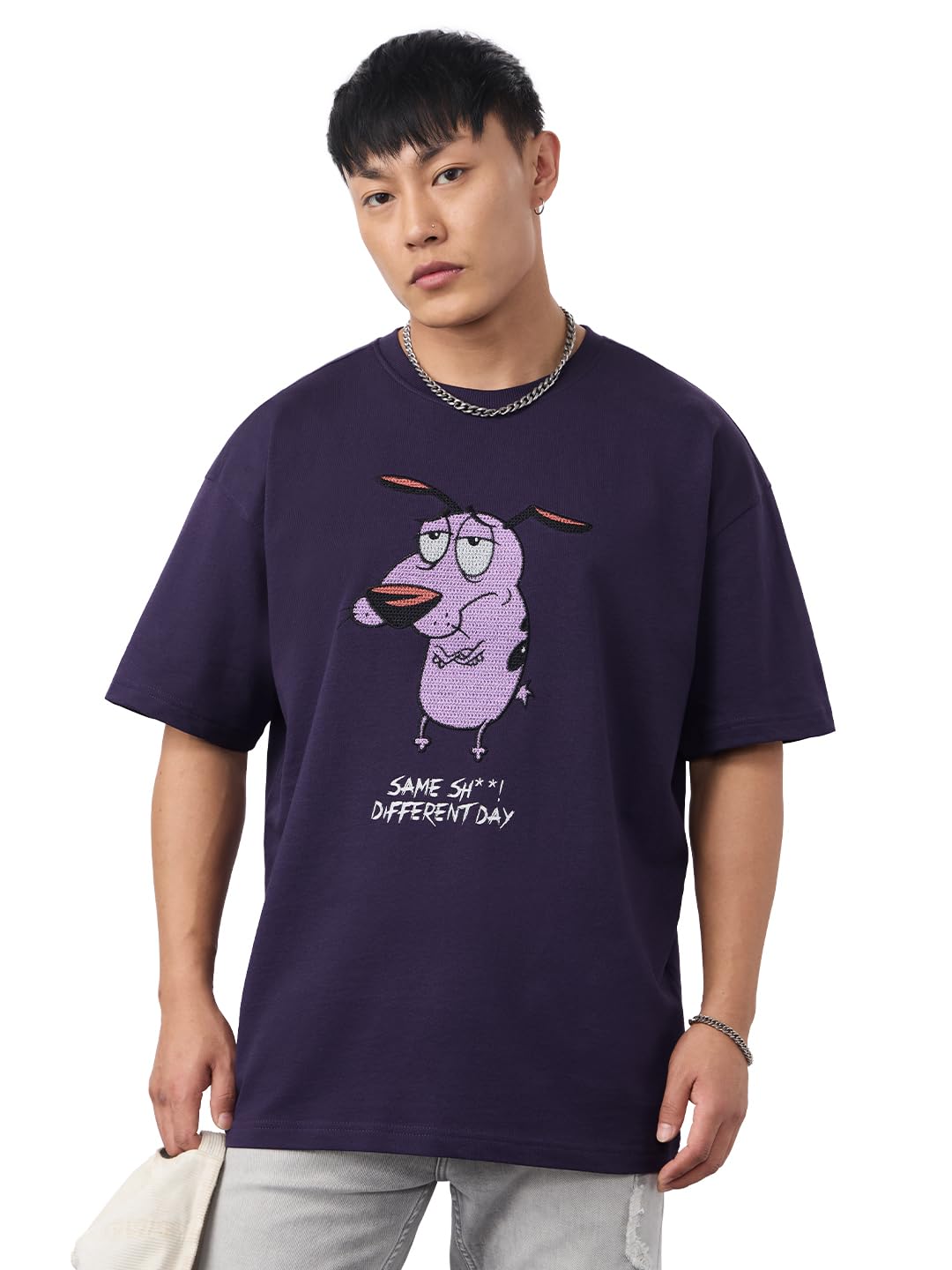 The Souled Store Courage: Different Day Men and Boys Short Sleeves Round Neck Graphic Embroidered Cotton Lightweight All-S... - Review, Price and Buying Guide