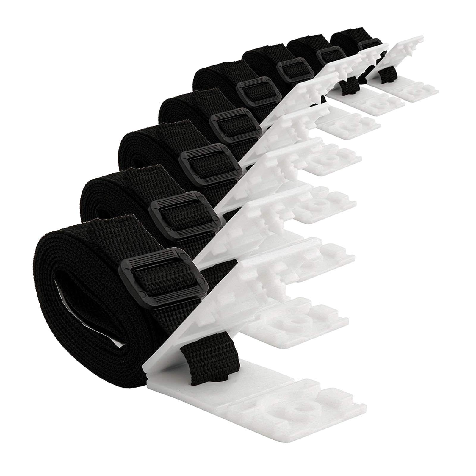 predolo Conjunto de 8 Cintas para Envoltura de Piscina, Accesorio de Enrollado de Cobertor Resistente y Ligero