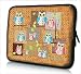 Produktbild Luxburg® Design Laptoptasche Notebooktasche Sleeve für 15,6 Zoll, Motiv: Eule