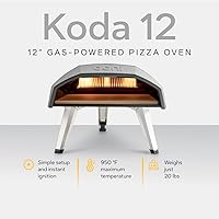 Vista 2 de Ooni Koda 12 - Horno portátil para pizza a gas, incluye funda de transporte Koda 12