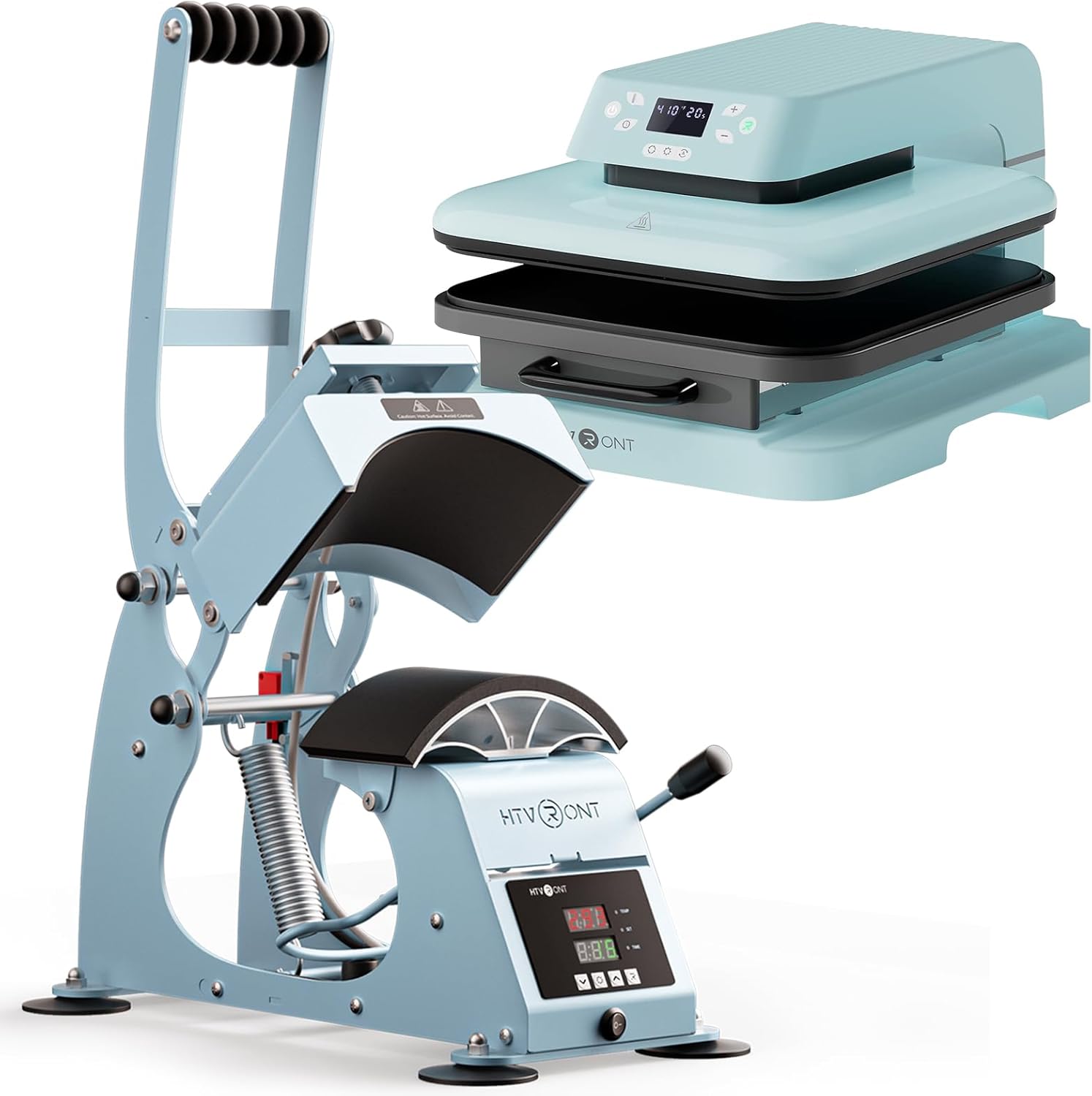 Prensa Termofijadora HTVRONT para Gorras y Camisetas