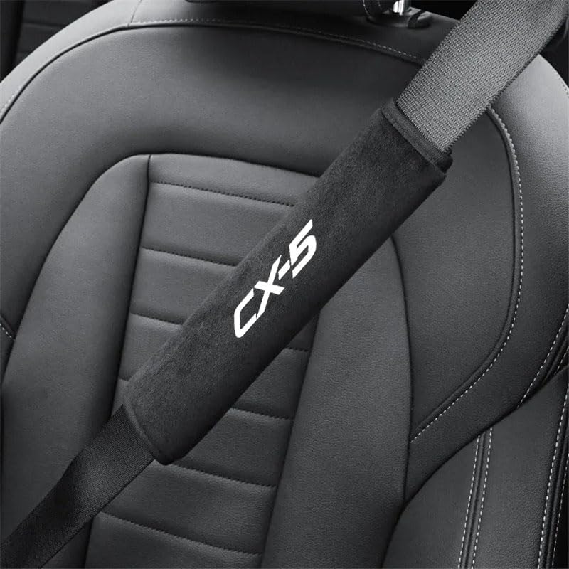 2-Pack Seat Belt Cushions For Mazda CX-5 – Shoulder Pad Protectors, Non-Slip & Breathable
