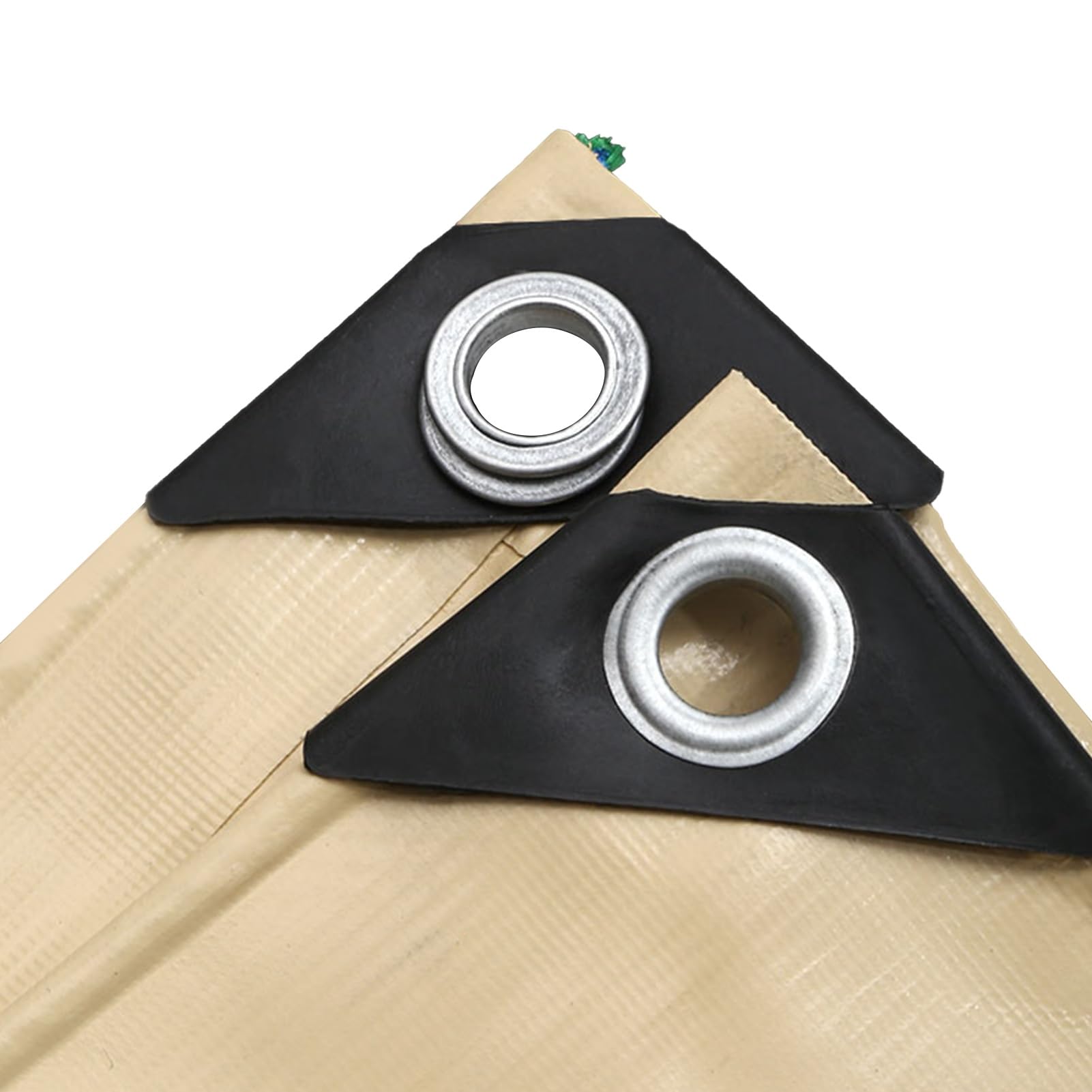 Lona de PVC beige impermeable y resistente para patios y carpas de exterior