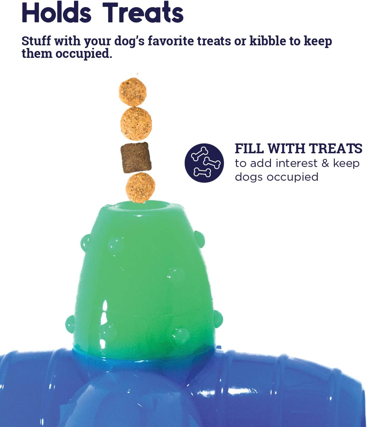 Pet Supplies : Pet Chew Toys : Dental Teeth Cleaning Chew Toys for Dogs, Dog Chew Toy for Petstages, Royal Blue, One-Size (239) : 