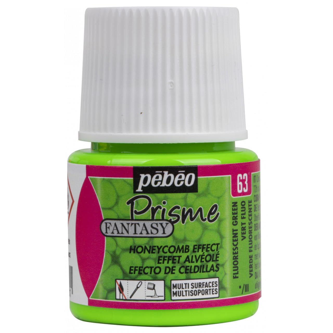 Pebeo FANTASY PRISME 45 ML FLUORESCENT GREEN