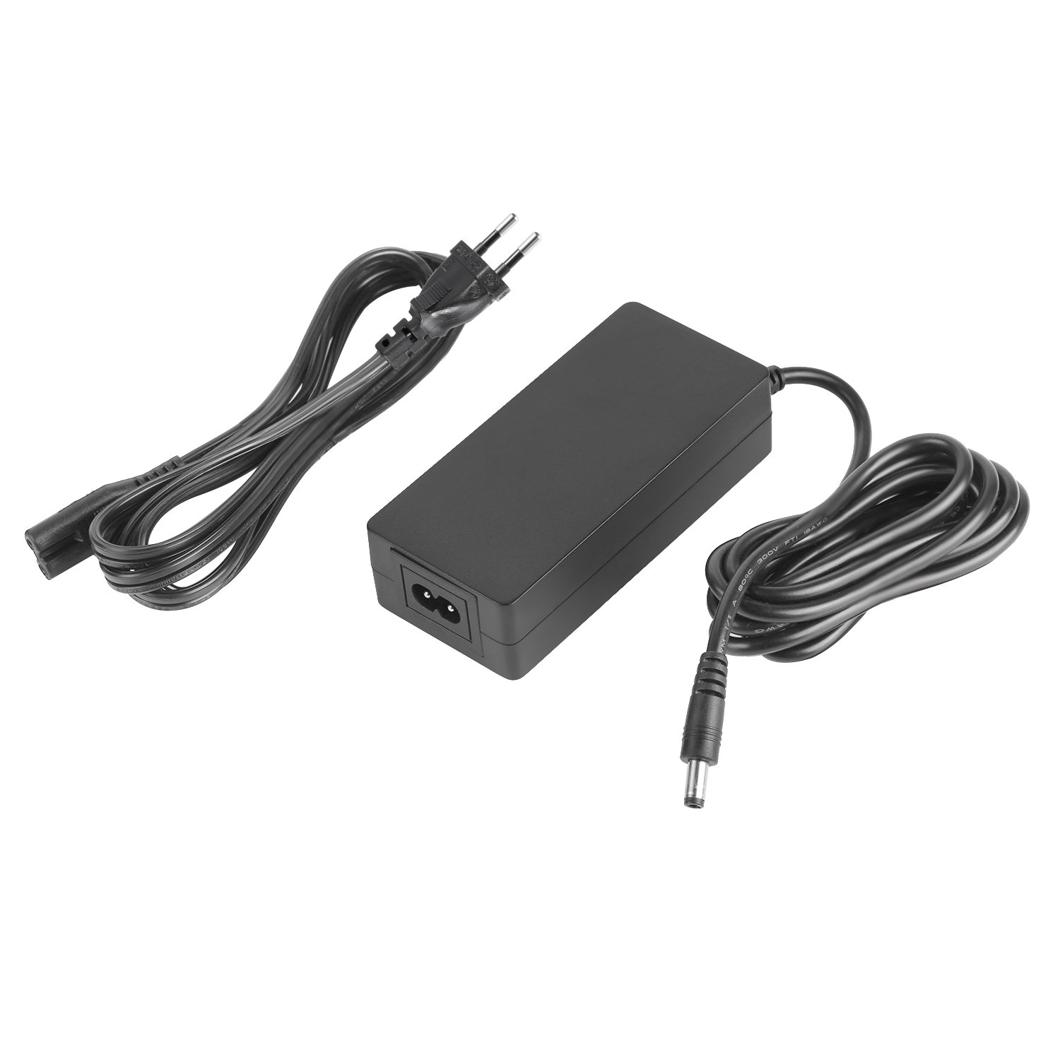 Neewer Adattatore d’Alimentazione AC 100-240V a DC 12V 5A 60W con Cavo d’Alimentazione 2 Metri per Pannelli Luci 660 e 960 LED & Luce Anulare da Massimo 12V 5A 60W (Spina UE)