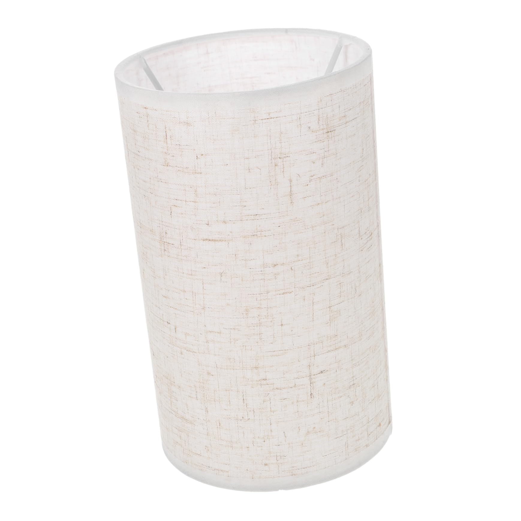 Veemoon Modern Linen Lampshade Small Easy to Install Sturdy Decorative for Desk Living Room Office Warmth and Style