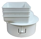 4x5x6 Universal Downspout Tile Adapter – Fits 4