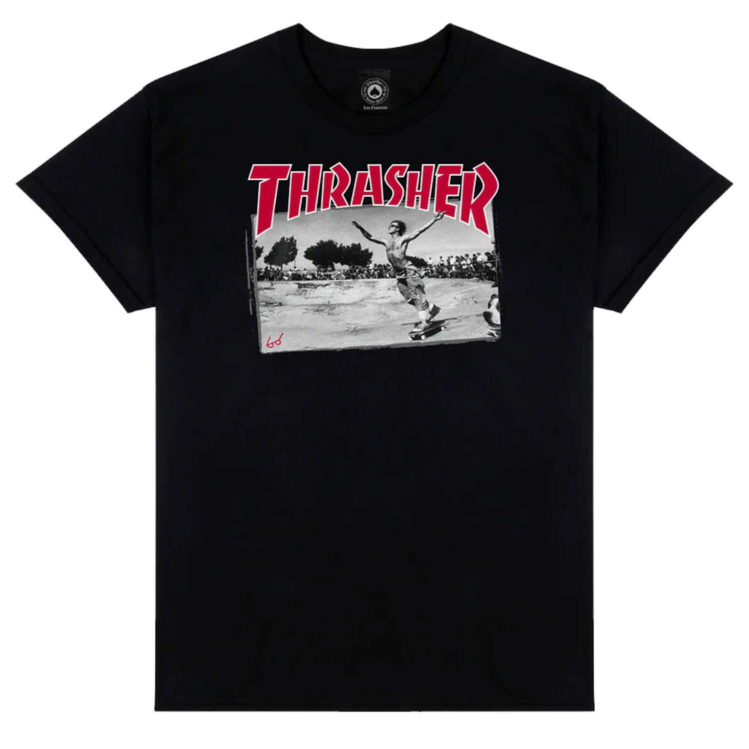 Men's Jake Dish Black Short Sleeve T Shirt M