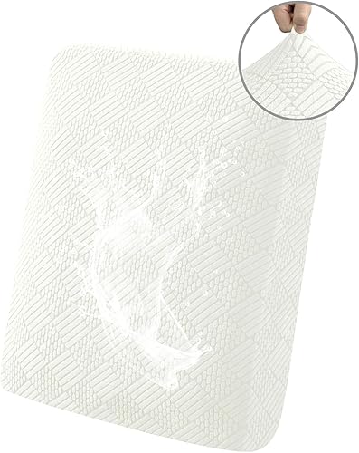 Miniatura 34 de Easy-Going Fundas de cojín impermeables para sofás y sofás, funda de asiento de sofá de jacquard elástica de repuesto para perros, mascotas y niños,