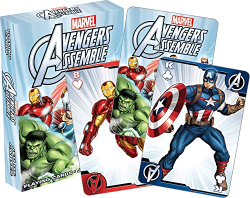 Aquarius Avengers Assemble Youth Playing Cards