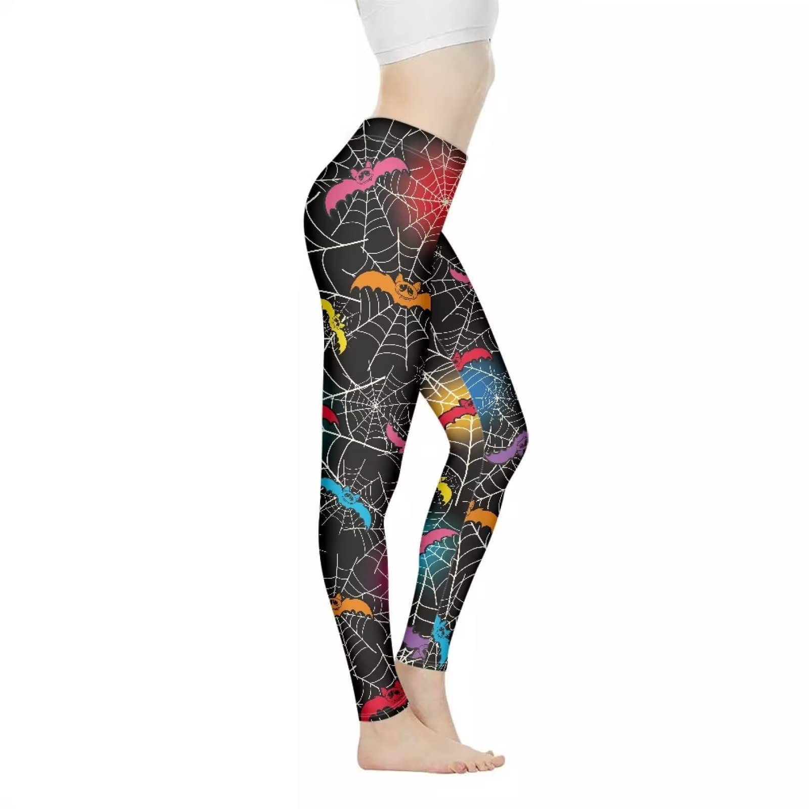 Biyejit Leggings de levantamiento de glúteos para mujer, cintura alta, control de abdomen, pantalones de yoga, ropa deportiva, correr, gimnasio, fitness, mallas