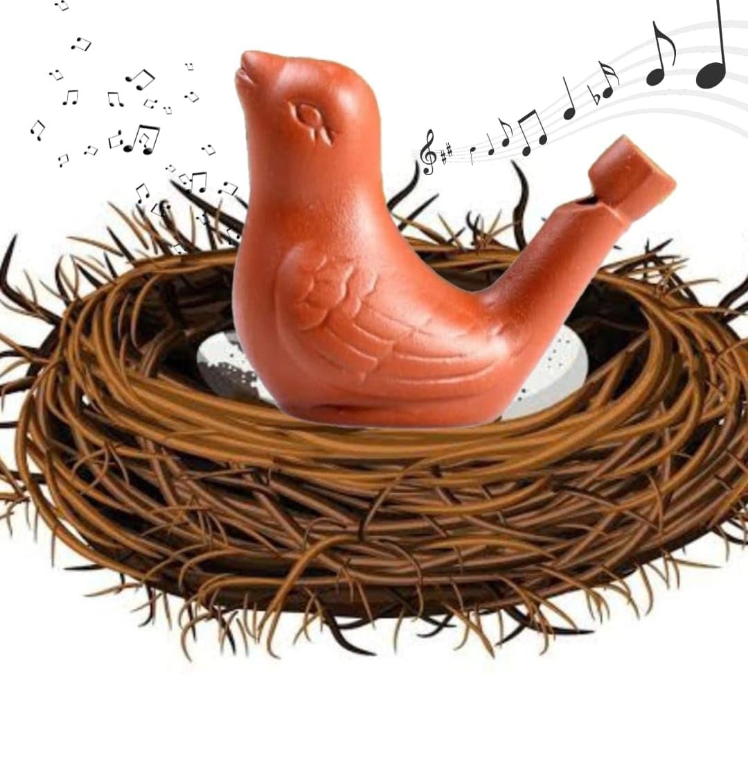 Clay Whistle Water Bird Toy for Children Pack of 1 (8.5 cm x 6.5cm) (B0D33RR1RK) Amazon Price History, Amazon Price Tracker