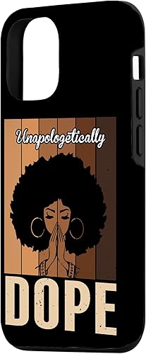 Miniatura 2 de Funda para iPhone 13 Pro Vintage Unapologetically Dope Black Afro Women Rraying Queen