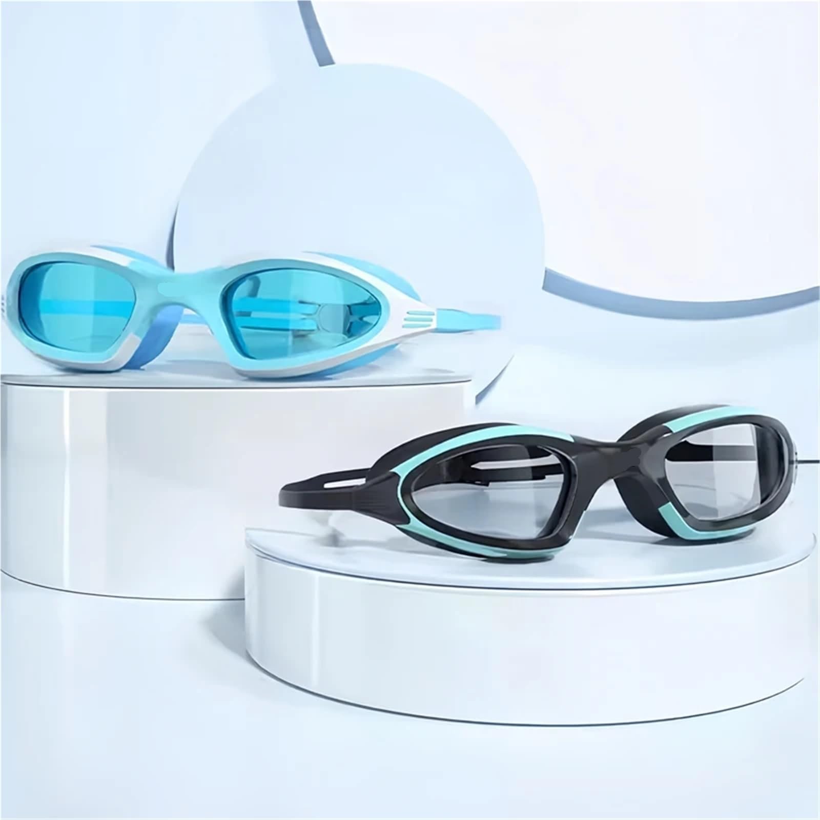 Occhialini da nuoto Occhiali piscina HD Per Sport | For occhiali ottici antiappannamento for bambini adulti impermeabili