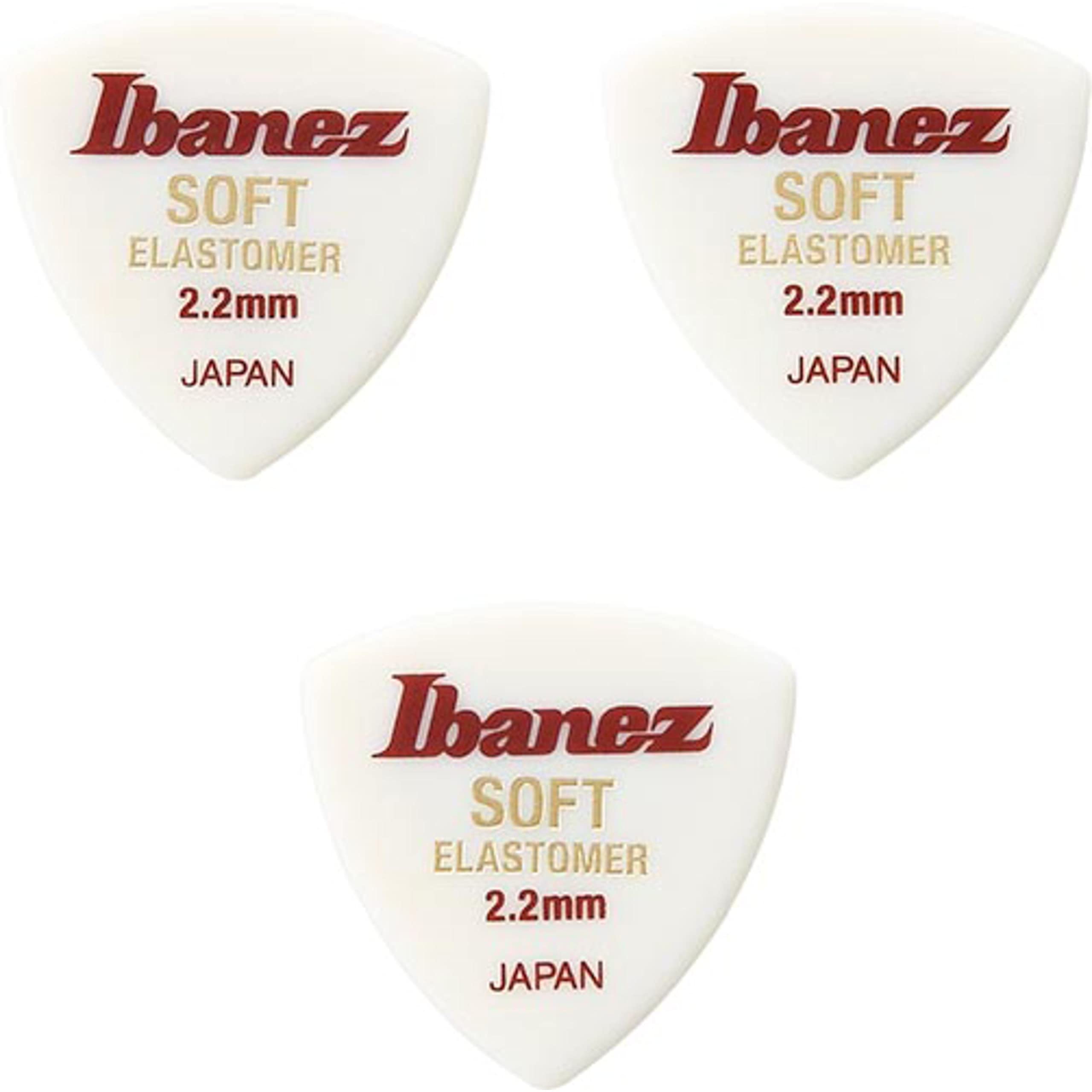 Ibanez seria elastomer, BEL4ST22, miękki, 3-pak 2,2 mm, trójkąt