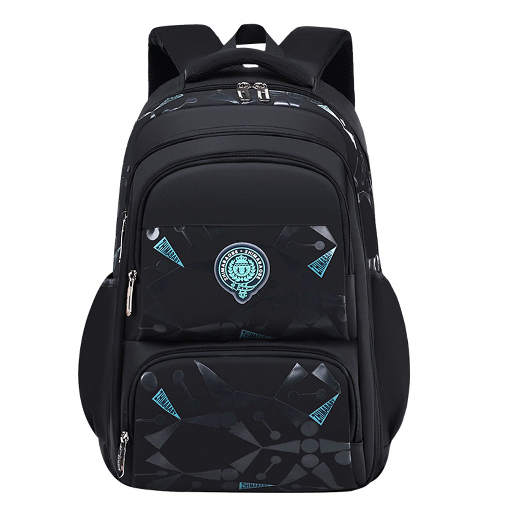 Sac de voyage décontracté ZALTAS noir multipoche pour étudiant adulte