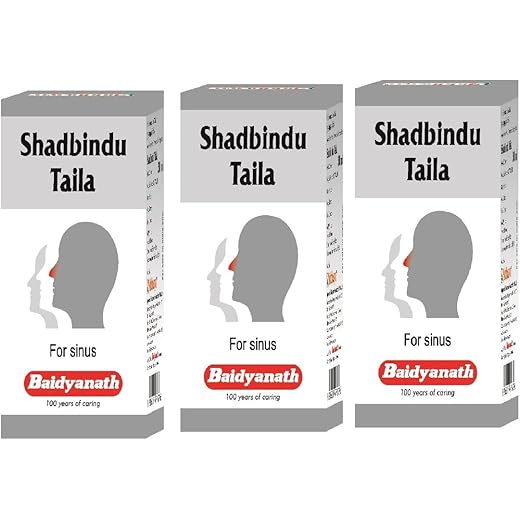 Baidyanath Shadbindu Oil 50ml x3 Pack 50 ml