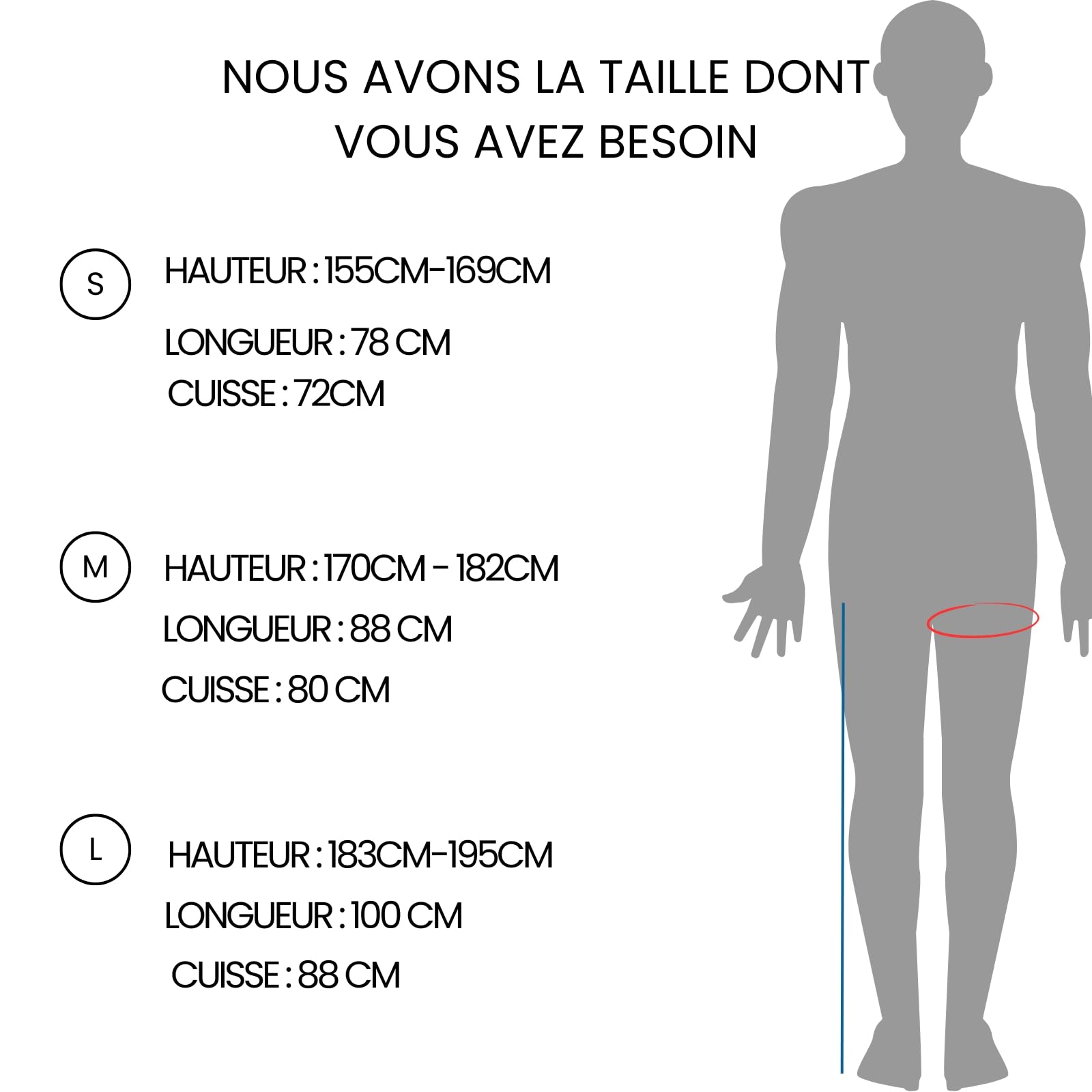 Pressothérapie à domicile, masseur pour jambes et pieds fatigués pour améliorer la circulation, récupération musculaire, drainage lymphatique, portable avec sac (M:170-182cm)