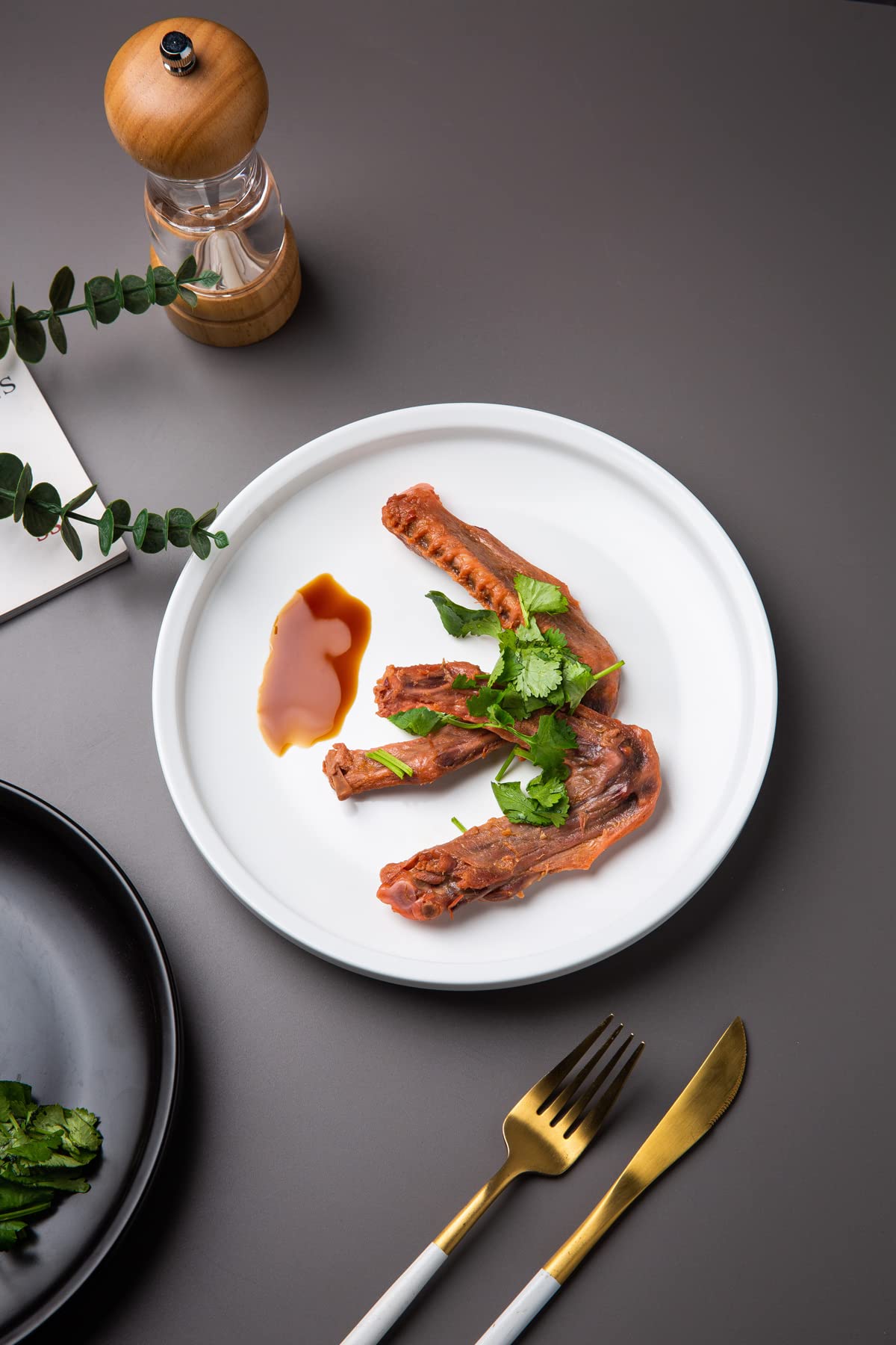8.5 inch ceramics dinner plates Serving tray ceramics disc plate china ...