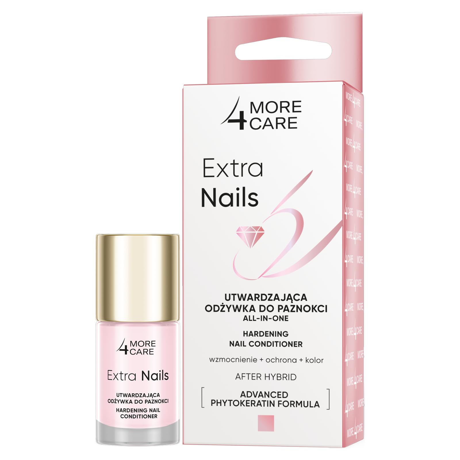 More4Care Extra Nails, balsamo per unghie indurente, 10 ml
