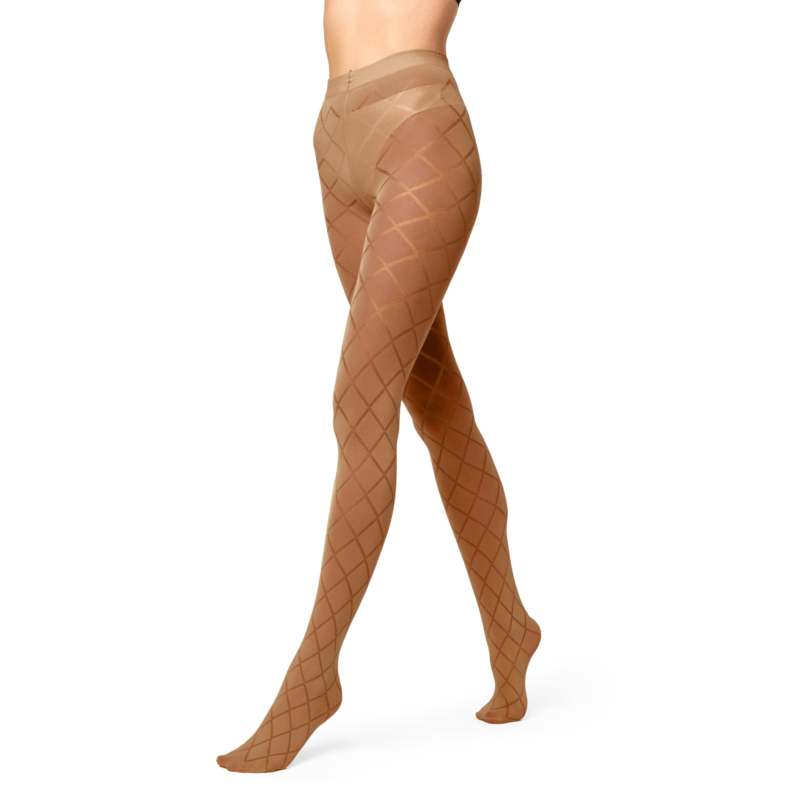 Whimsy Schattige Patroon Ondoorzichtige Panty Kousen voor Vrouwen
