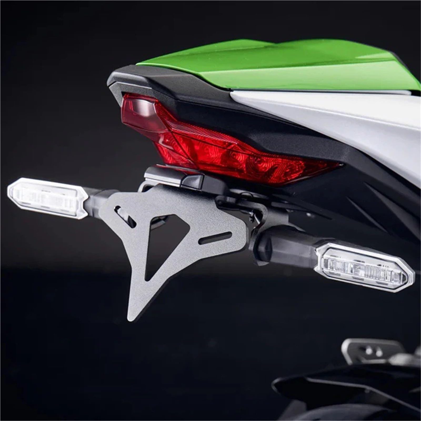 Per Kawasaki Per Ninja ZX-6R 2024-2026 Moto Posteriore Coda Corta Stock Tidy Porta Targa Contropunta Staffa Kit Moto Supporto Targa