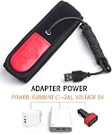USB Dew Heater,Dew Heaster Lens Warmer est utilisé pour le chauffage et le défogging de caméra et miroir d'observation dans un environnement extrêmement froid (Note;Version de base,Sans commutateur de contrôle)