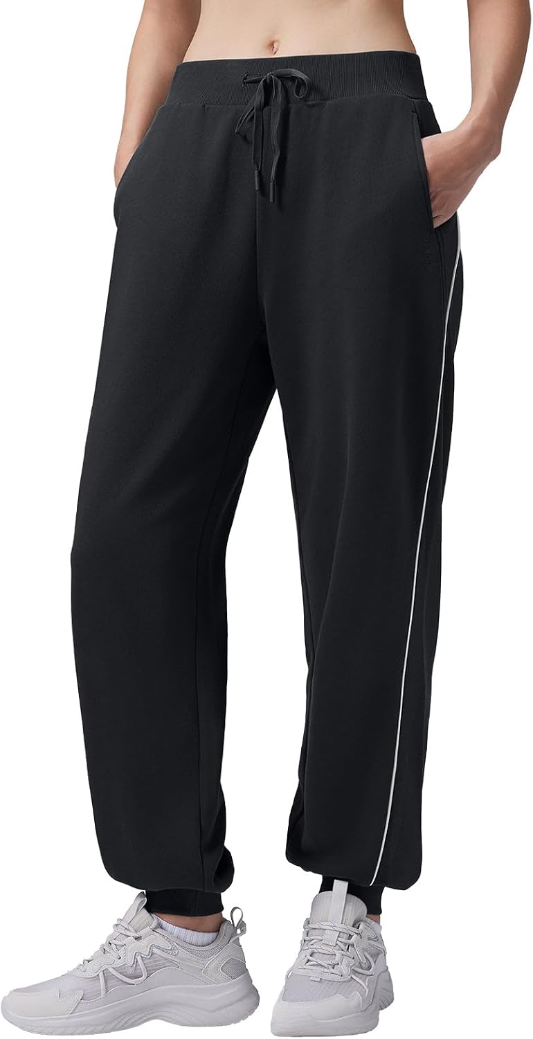 baleaf Women's Yoga Casual Loose-Fit Tapered Pants