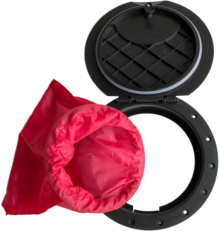 LEIPUPA 11 Inch Hatch Plate Kit with Storage Bag for Marine Boat Kayak