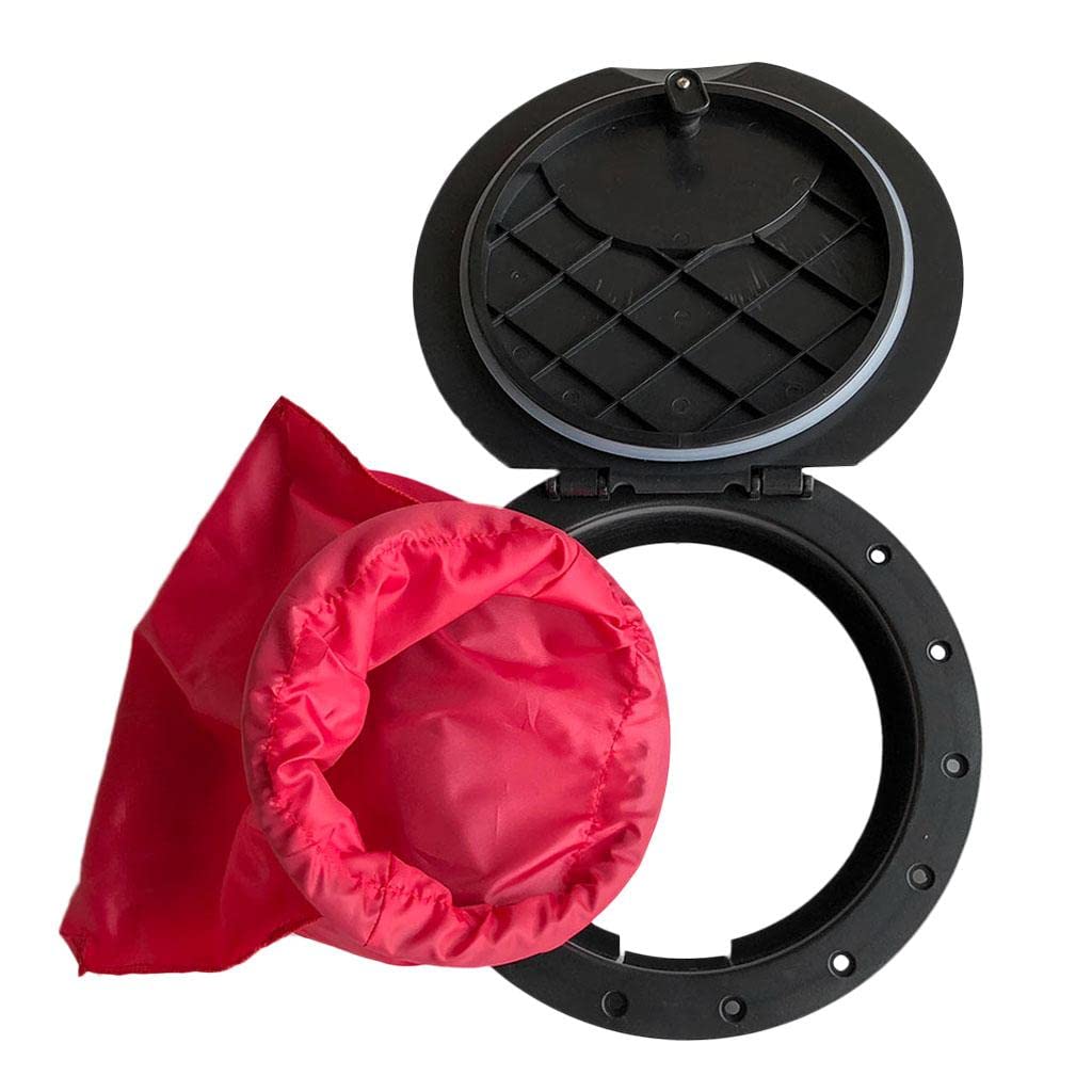 Sharplace 28cm Kit de Couvercle de Pont -Formes avec Sac de Stockage Accessoire de Canoë Bateau Kayak