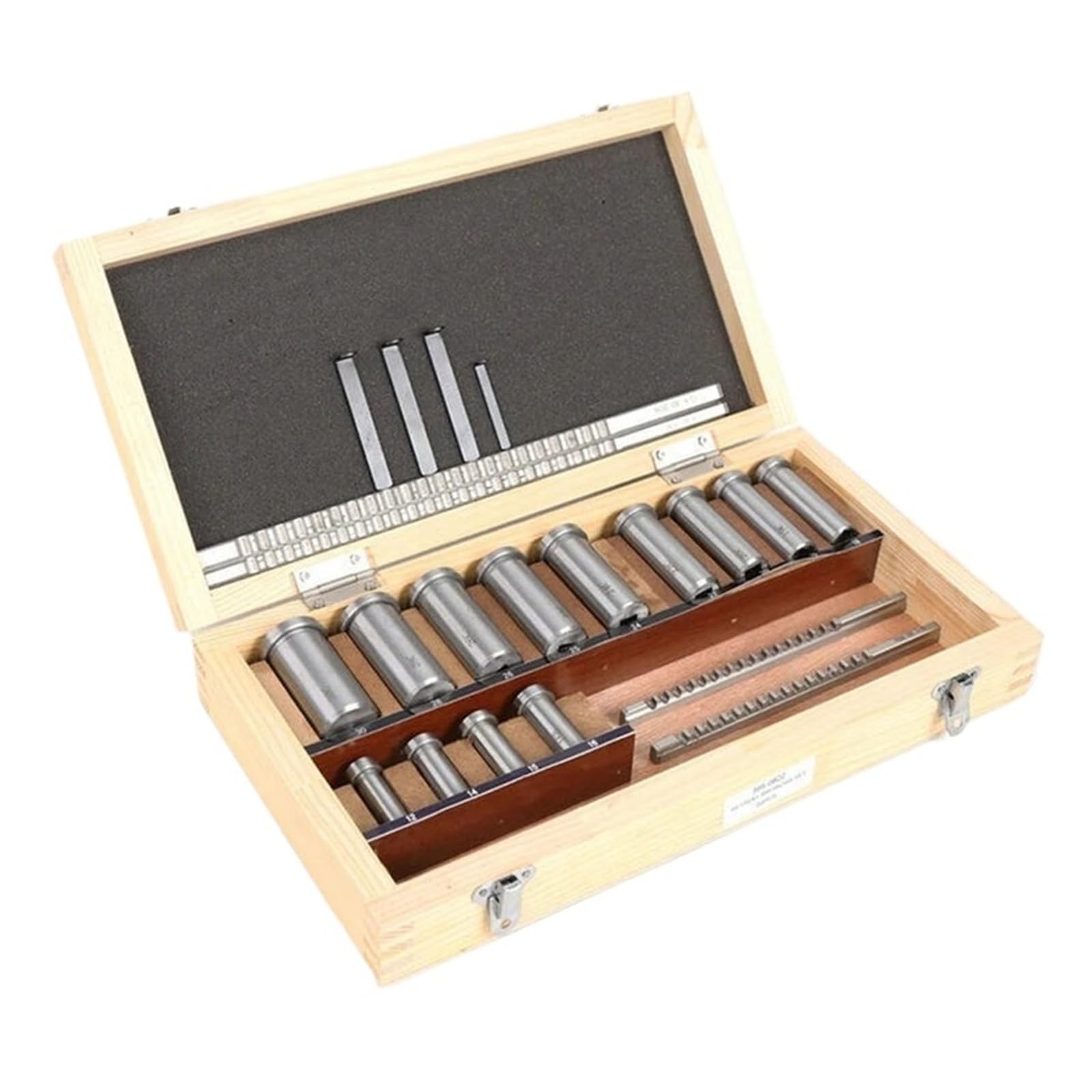 22pcs Keyway Broach Set HSS Metric Keyway Cutting Tool Knife for CNC Machine Groove Precision Engineering
