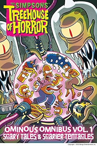 The Simpsons Treehouse of Horror Ominous Omnibus Vol. 1: Scary Tales & Scarier Tentacles | Ya disponible en tu tienda friki favorita! En mundofriki.es!