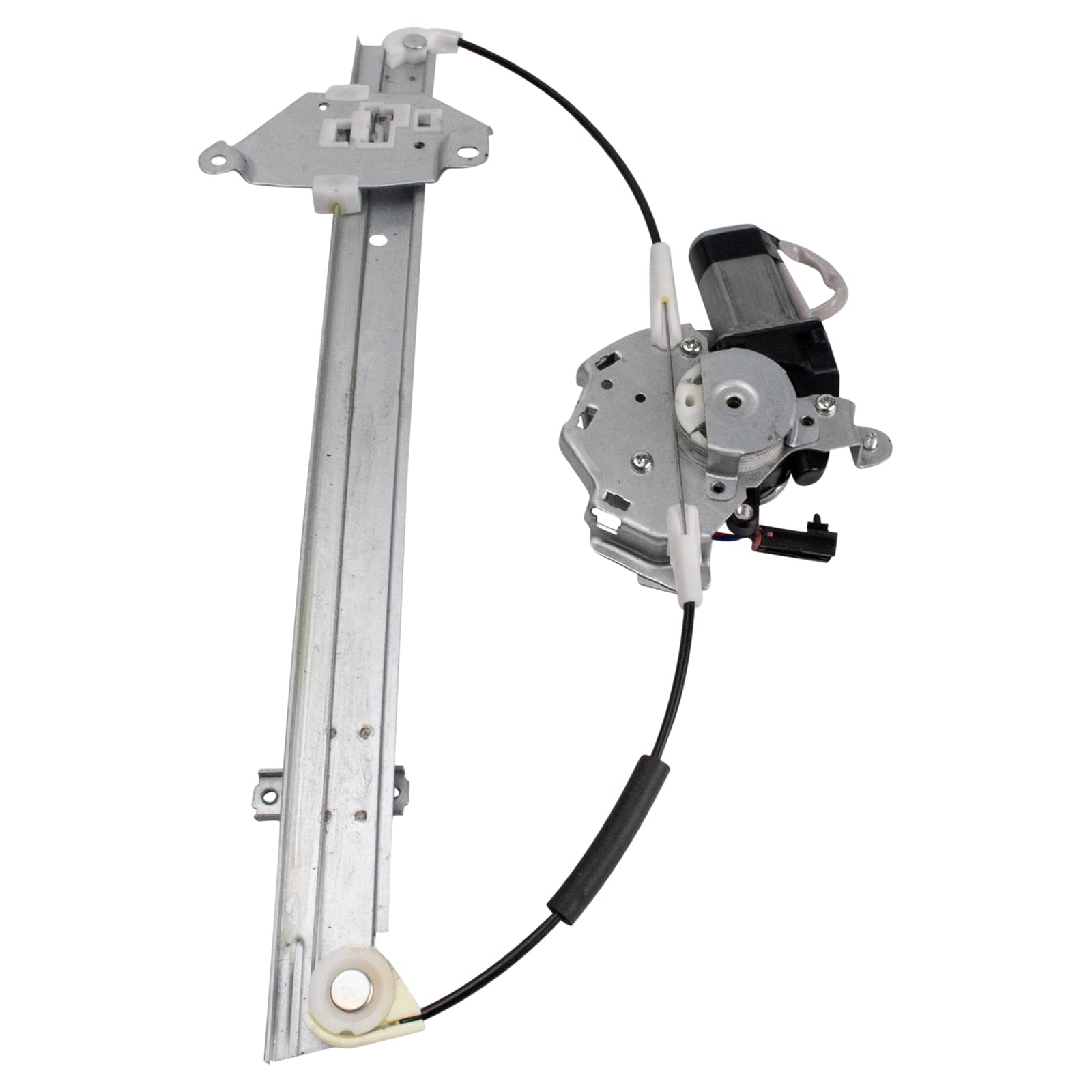 TRQ Front Driver Side Power Window Motor and Regulator Assembly Power | For 1986-1994 Nissan D21 1987-1995 Pathfinder 1995-1997 Pickup