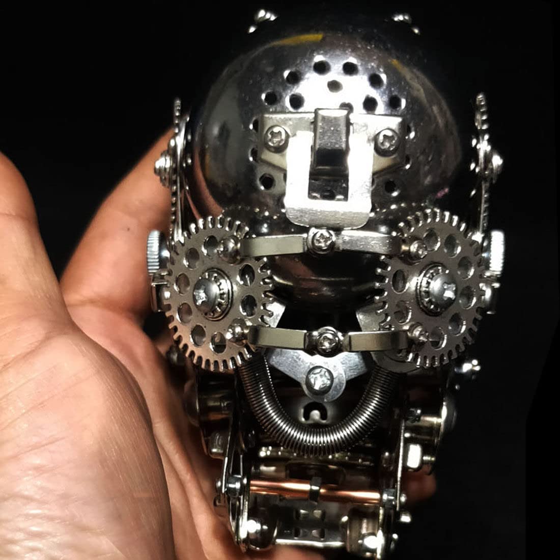 Puzzle 3D, model szkieletu, metalowy zestaw do budowy 3D dla dorosłych (200 elementów)