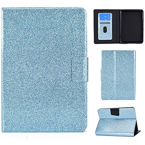 Nadoli PU Leder Glitzer Hülle Cover