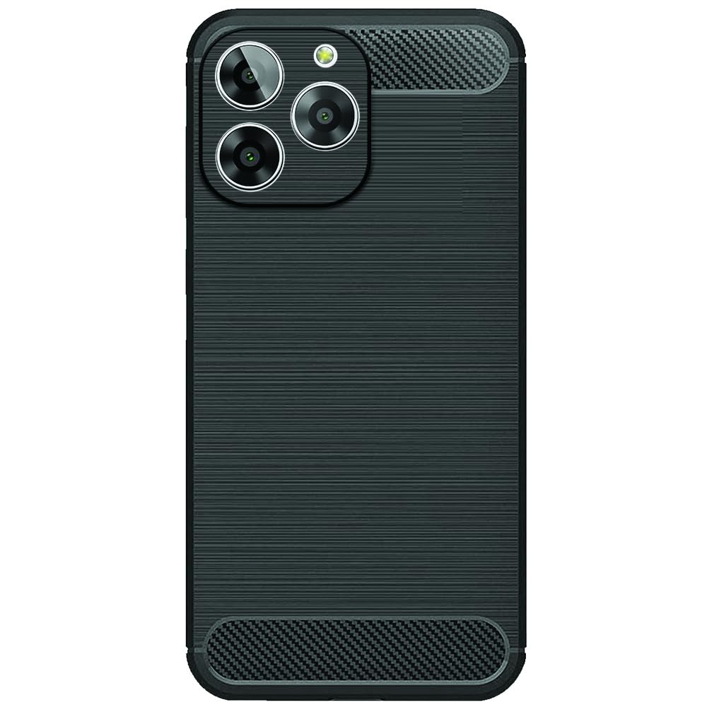Pinaaki Enterprises Back Cover Case for Lava Yuva 3 / Lava Yuva 3 Back Cover (Carbon Fibre Rugged Armour Black Colour) (B0CXY9B74S) Amazon Price History, Amazon Price Tracker
