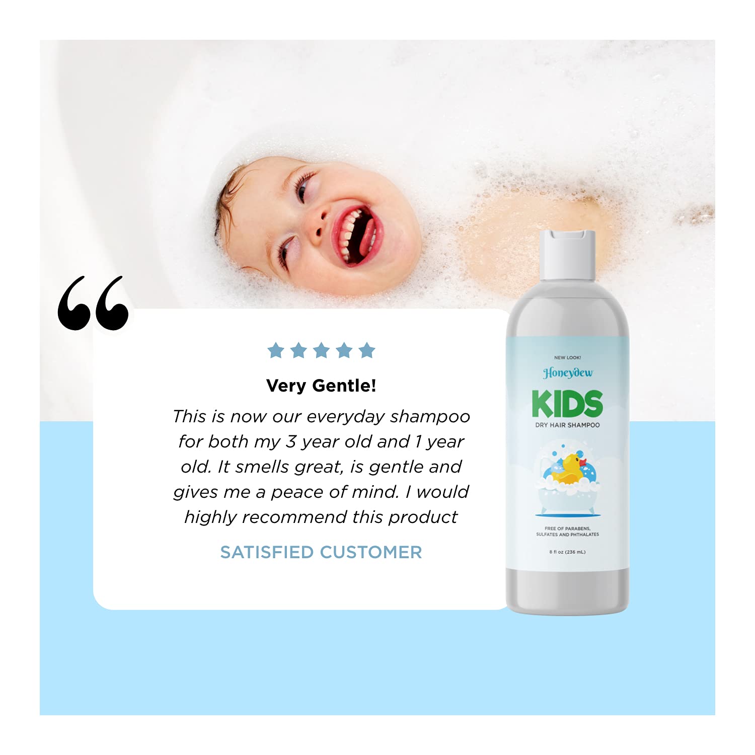 Nourishing Kids Shampoo for Dry Scalp Gentle Dry Scalp Care Shampoo